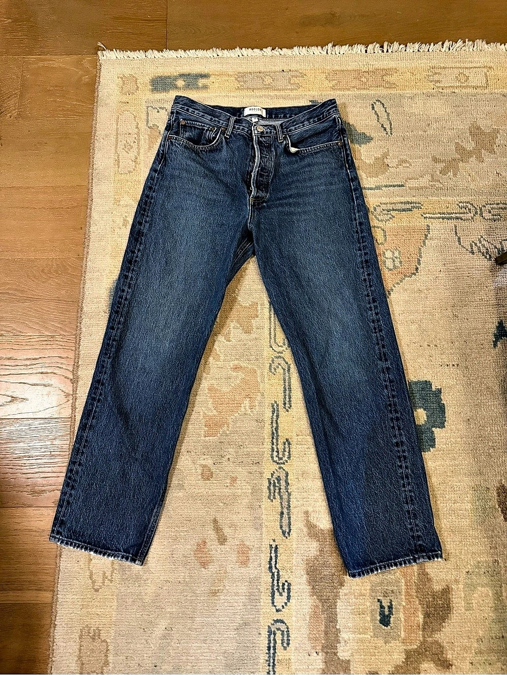 AGOLDE 90's Jean Straight Leg Blue Jeans Waist 28